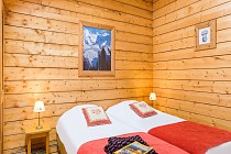 L'Ecrin Des Neiges - slaapkamer met 2-persoonsbed